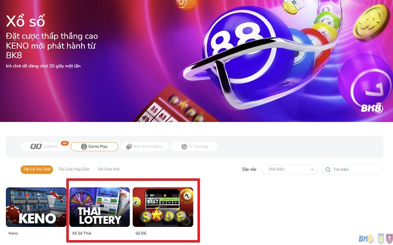 Bạch Thủ Lô BK8