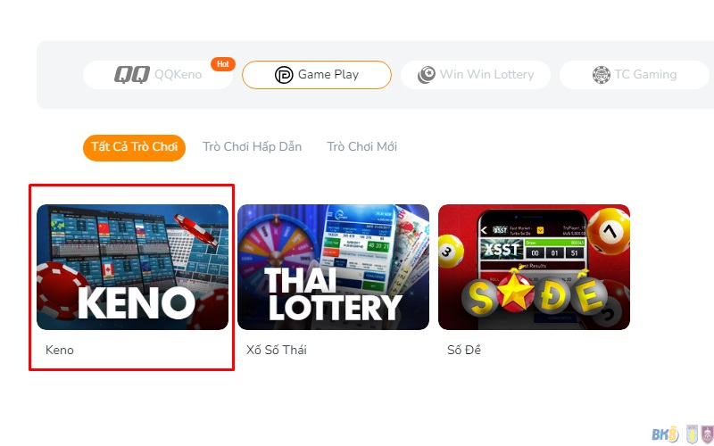 Cách chơi Keno trực tuyến thành công với 2 phút
