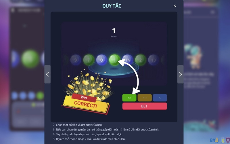 Chia sẻ mẹo chơi game Double tại BK8