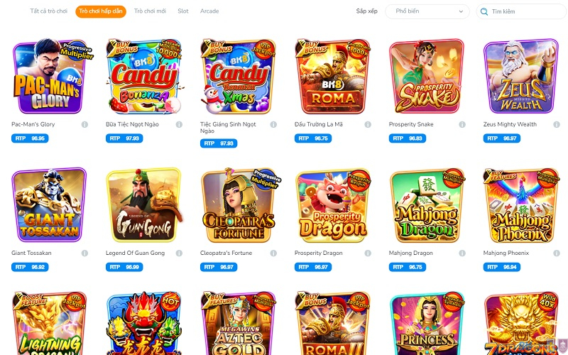 Game Nổ Hũ Xèng BK8 là gì?