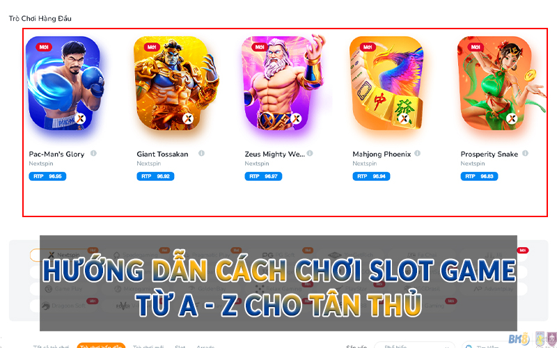 Hướng dẫn cách chơi Slot Game từ A - Z cho tân thủ