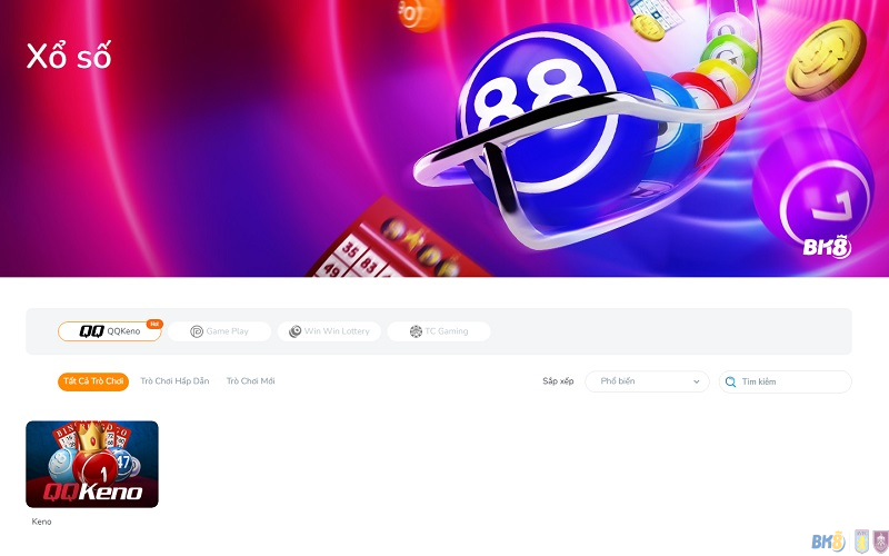 Thông tin sơ lược về hình thức giải trí Keno